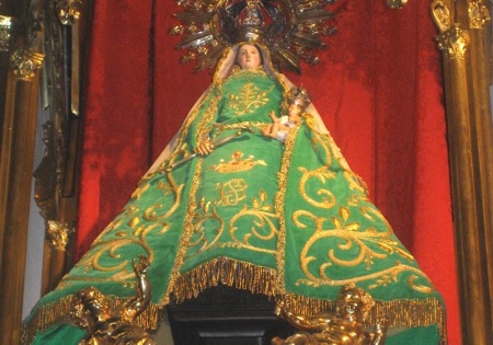 V. del Buen Suceso / Cruz en Calvario - s. XVII-XVIII  (RM SXVII-O233) Virgen